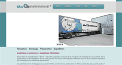 Desktop Screenshot of ma-logistique.fr